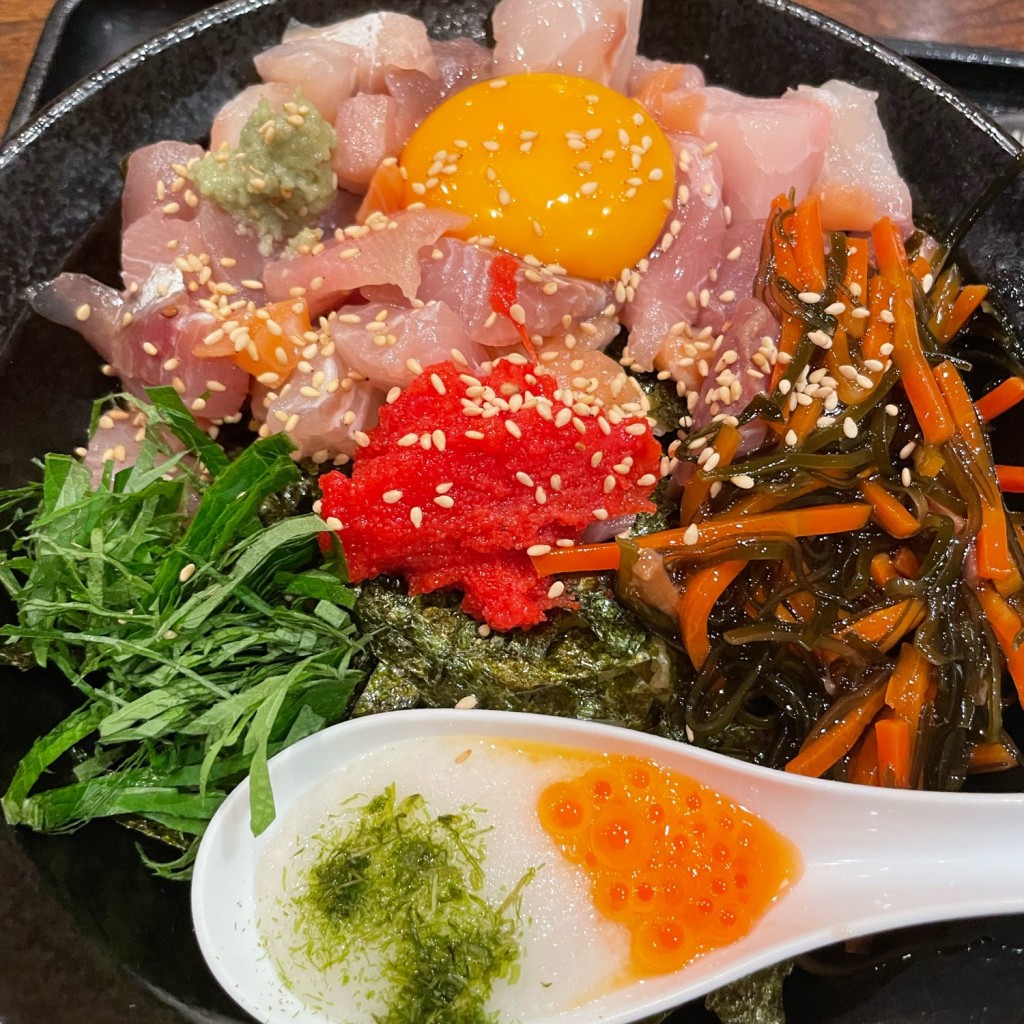 ユーザーが投稿した魚屋丼の写真 - 実際訪問したユーザーが直接撮影して投稿した阿倍野筋魚介 / 海鮮料理スタンドふじ 本店の写真