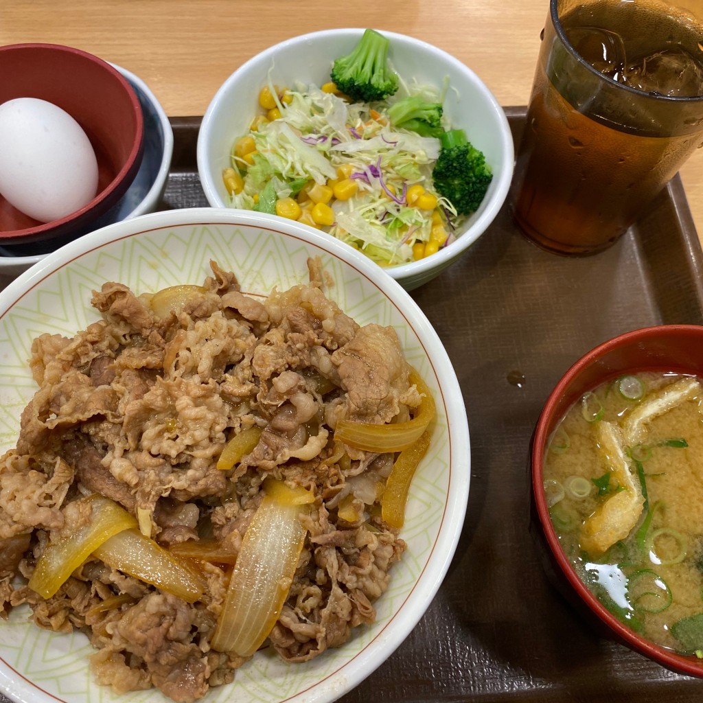 ユーザーが投稿した牛丼ランチの写真 - 実際訪問したユーザーが直接撮影して投稿した南葛西牛丼すき家 南葛西店の写真