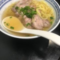 チャーシュー麺 - 実際訪問したユーザーが直接撮影して投稿した王子町広東料理広東料理 天天の写真のメニュー情報