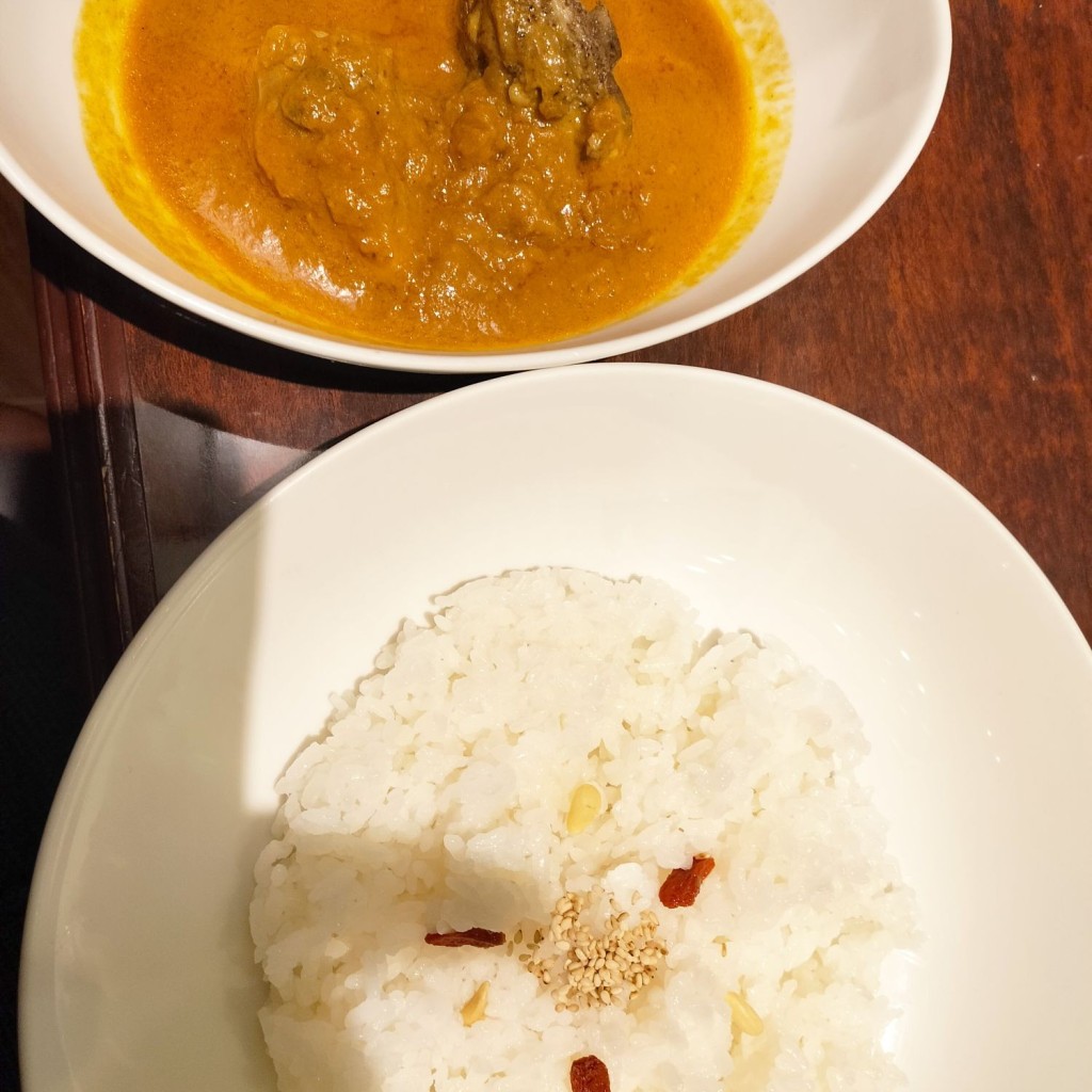 ユーザーが投稿した薬膳カレーの写真 - 実際訪問したユーザーが直接撮影して投稿した上麻生カレー天馬 新百合ヶ丘オーパ店の写真