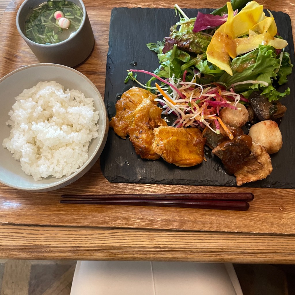 ユーザーが投稿した瑞ずいプレートランチの写真 - 実際訪問したユーザーが直接撮影して投稿した泉本町洋食zuiun ダイニング 金沢店の写真
