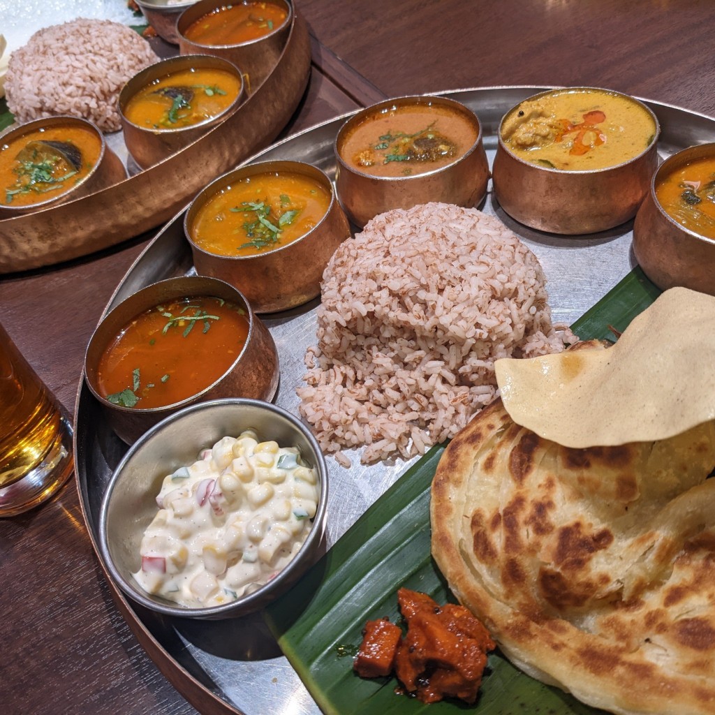 ユーザーが投稿したSpecial Bangera s Thaliの写真 - 実際訪問したユーザーが直接撮影して投稿した銀座西インド料理Bangera`s Kitchen Ginzaの写真