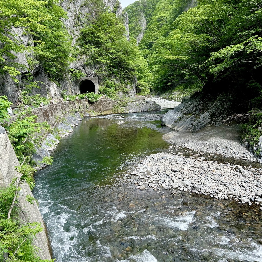 実際訪問したユーザーが直接撮影して投稿した大川目町河川久慈渓流の写真