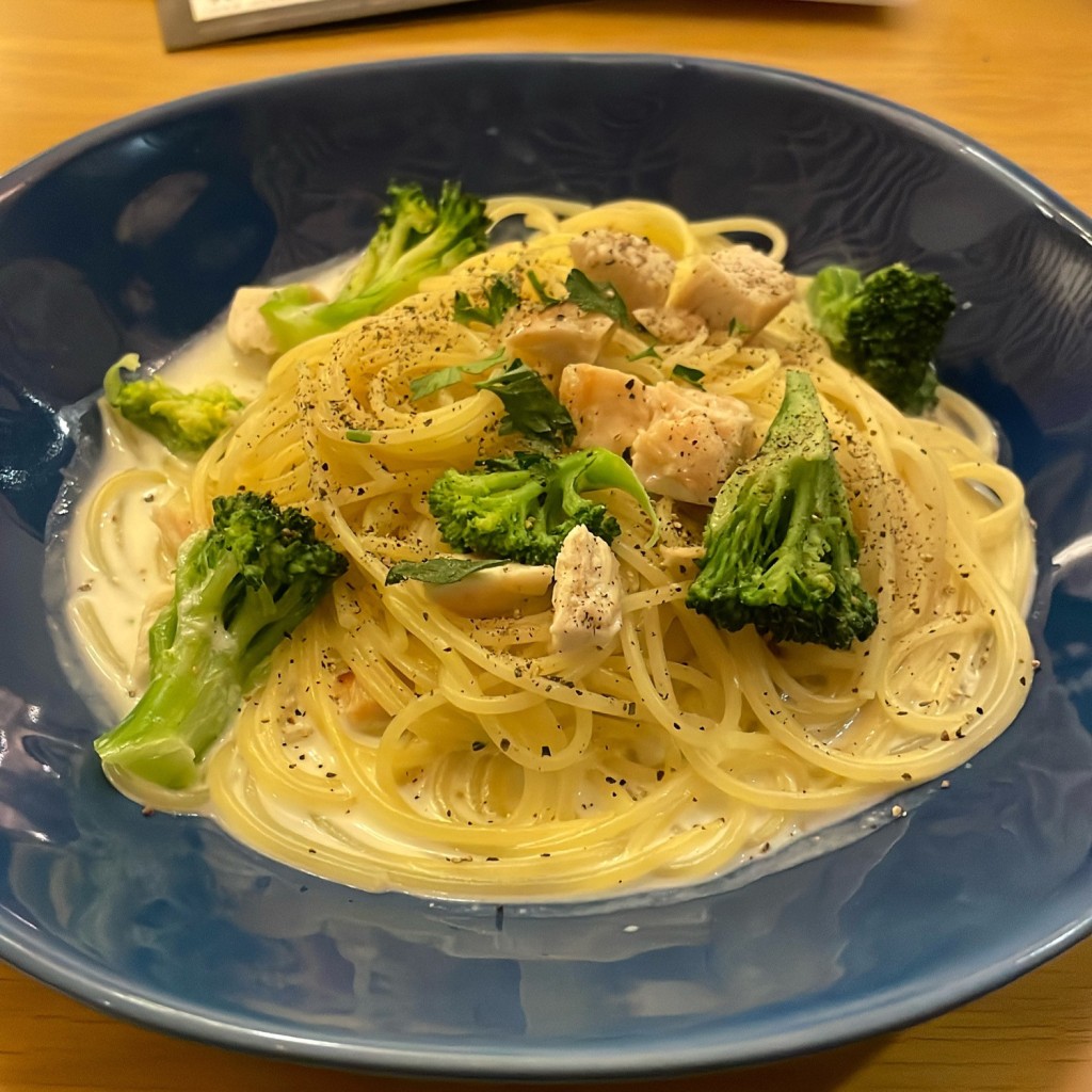 ユーザーが投稿したLunch 日替わりパスタの写真 - 実際訪問したユーザーが直接撮影して投稿した新宿イタリアンゆであげパスタ&焼き上げピザ ラパウザ 新宿伊勢丹前店の写真