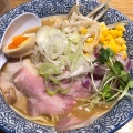 濃厚味噌鶏そば - 実際訪問したユーザーが直接撮影して投稿した中央ラーメン専門店鶏節麺 かびらの写真のメニュー情報