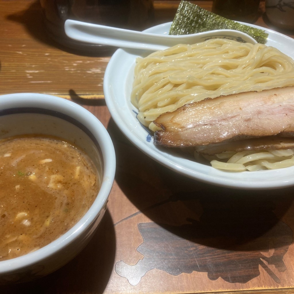 ユーザーが投稿した濃厚つけ麺の写真 - 実際訪問したユーザーが直接撮影して投稿した東池袋ラーメン専門店麺屋武蔵 二天 池袋店の写真