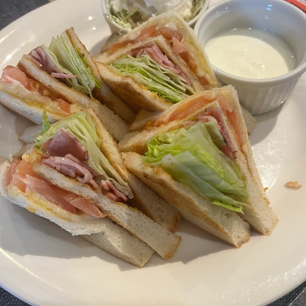 たれぱんさんが投稿した竹の山サンドイッチのお店sandwich CLUB HOUSE/サンドイッチ クラブ ハウスの写真