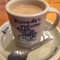 カフェオーレ - 実際訪問したユーザーが直接撮影して投稿した中央喫茶店コメダ珈琲 浜松駅北店の写真のメニュー情報
