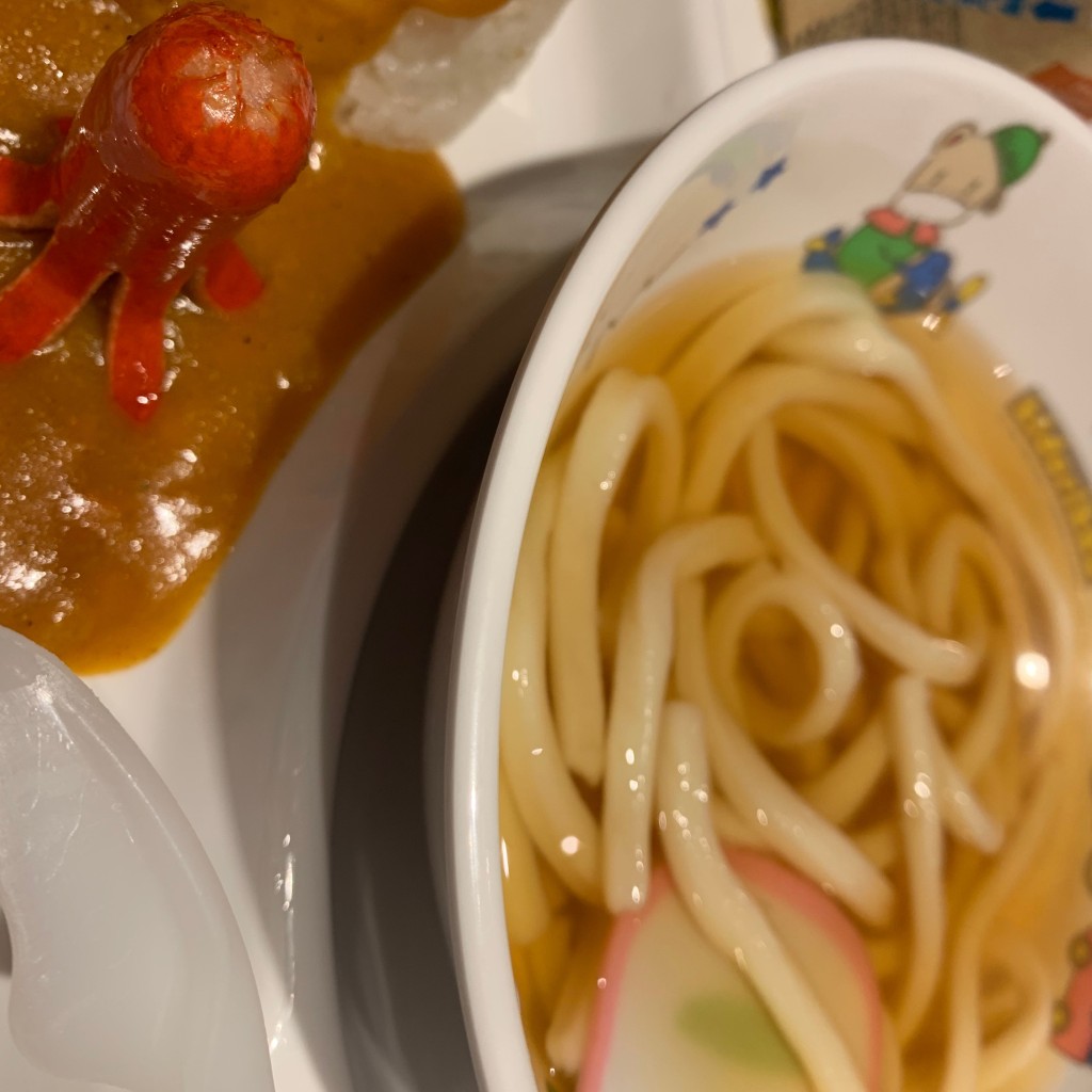 ユーザーが投稿したお子さまプレートの写真 - 実際訪問したユーザーが直接撮影して投稿した高島うどん杵屋 横浜ポルタ店の写真