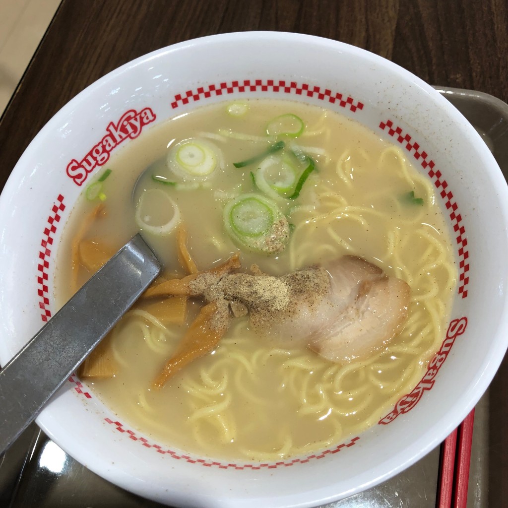 ユーザーが投稿したラーメンの写真 - 実際訪問したユーザーが直接撮影して投稿した矢曽根町ラーメン専門店スガキヤ 西尾フィール店の写真