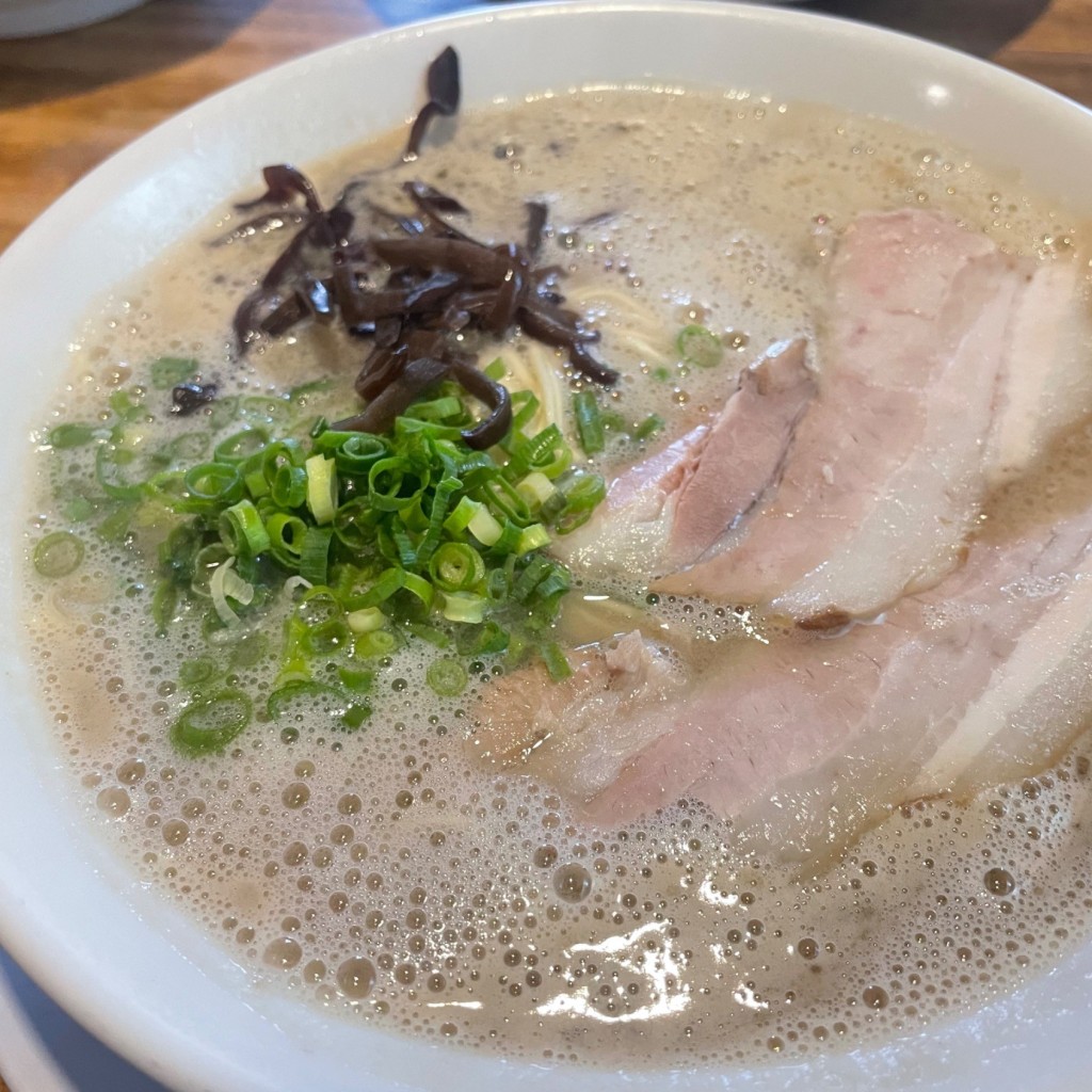 ユーザーが投稿したラーメンの写真 - 実際訪問したユーザーが直接撮影して投稿した那加石山町ラーメン / つけ麺博多ラーメン まっしぐらの写真