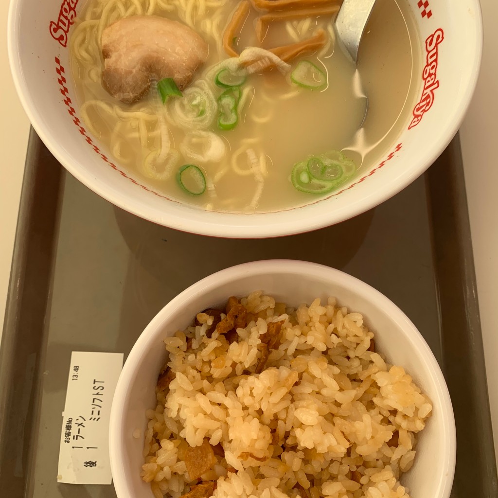 ruitoさんが投稿した太閤ラーメン専門店のお店スガキヤ イオンタウン太閤店/スガキヤ イオンタウンタイコウテンの写真