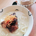 実際訪問したユーザーが直接撮影して投稿した東江沖縄料理島豆腐と、おそば。真打田仲そばの写真
