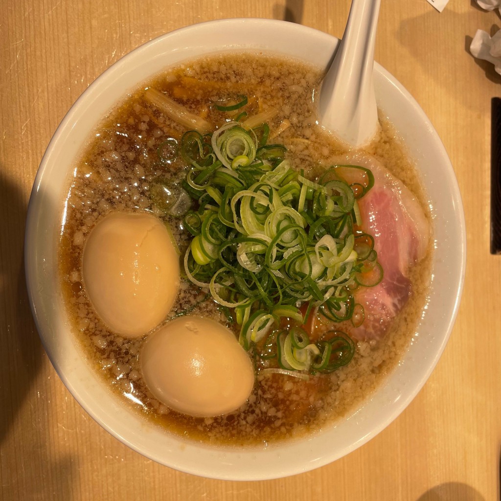 おしゃるしゃまさんが投稿した揚場町ラーメン専門店のお店京都ラーメン 森井 飯田橋店/キョウトラーメン モリイ イイダバシテンの写真