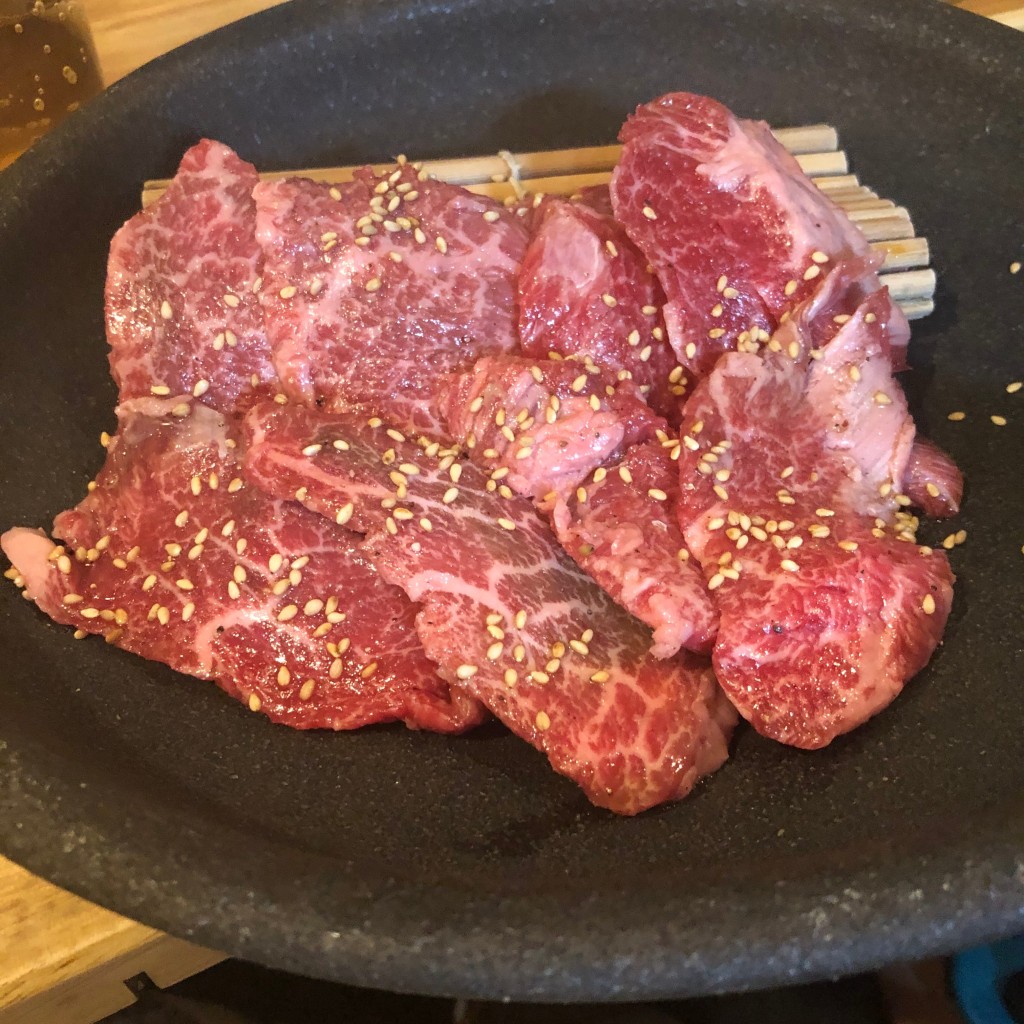 ユーザーが投稿した和牛カルビの写真 - 実際訪問したユーザーが直接撮影して投稿した泉本町焼肉炭火焼肉 康の写真