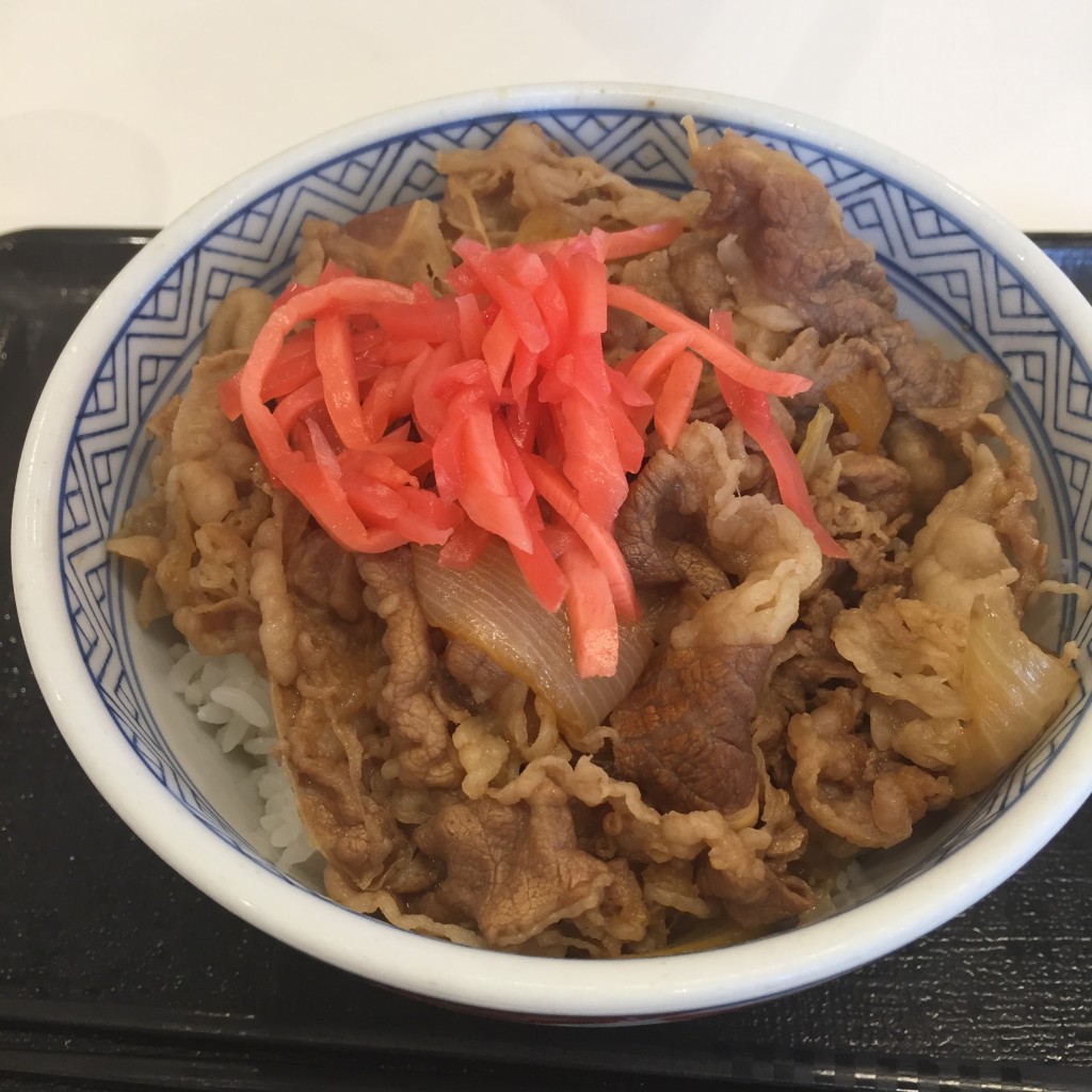 ユーザーが投稿した牛丼の写真 - 実際訪問したユーザーが直接撮影して投稿した西野牛丼吉野家 24号線岩出店の写真