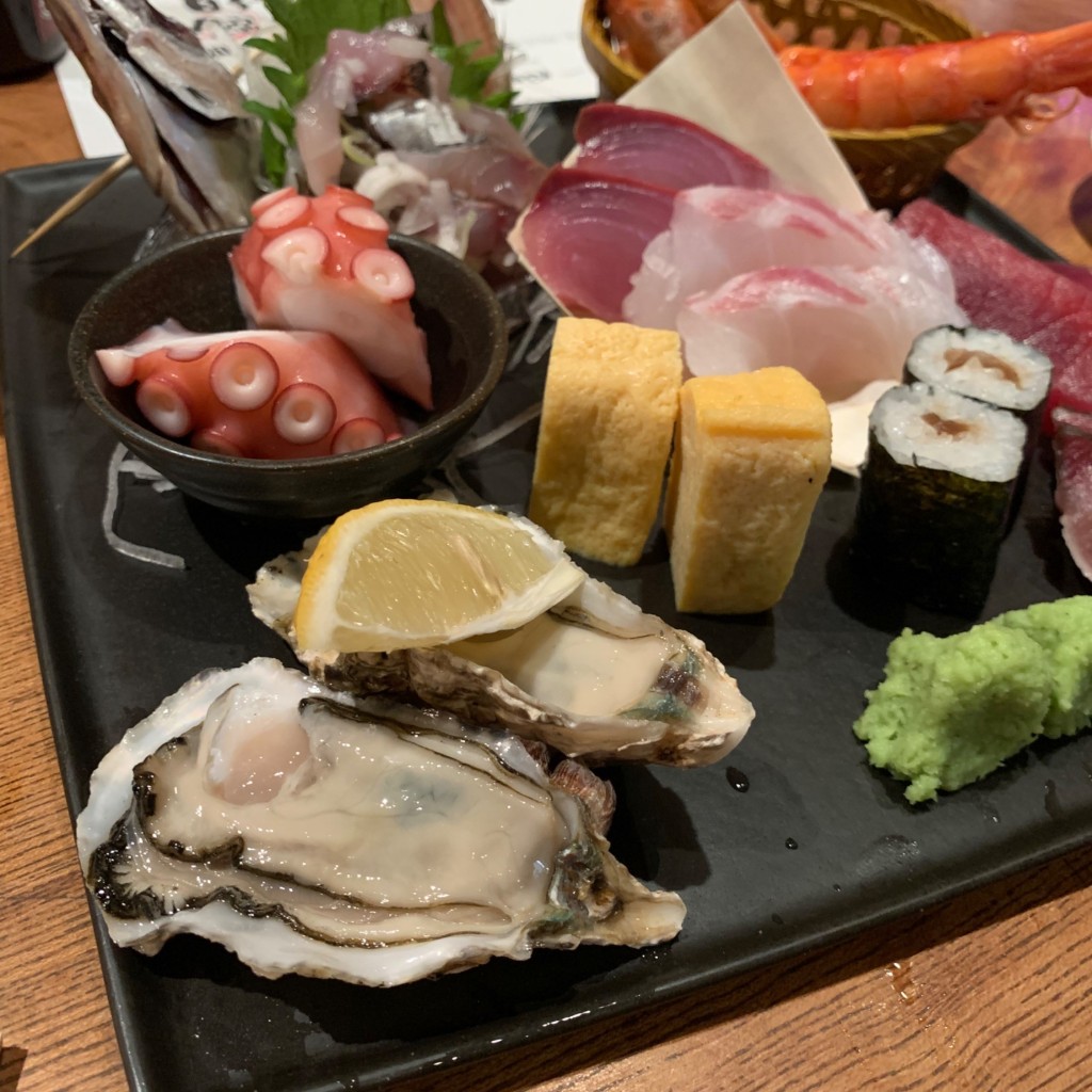 ユーザーが投稿した刺身の写真 - 実際訪問したユーザーが直接撮影して投稿した渋谷魚介 / 海鮮料理魚金 渋三の写真
