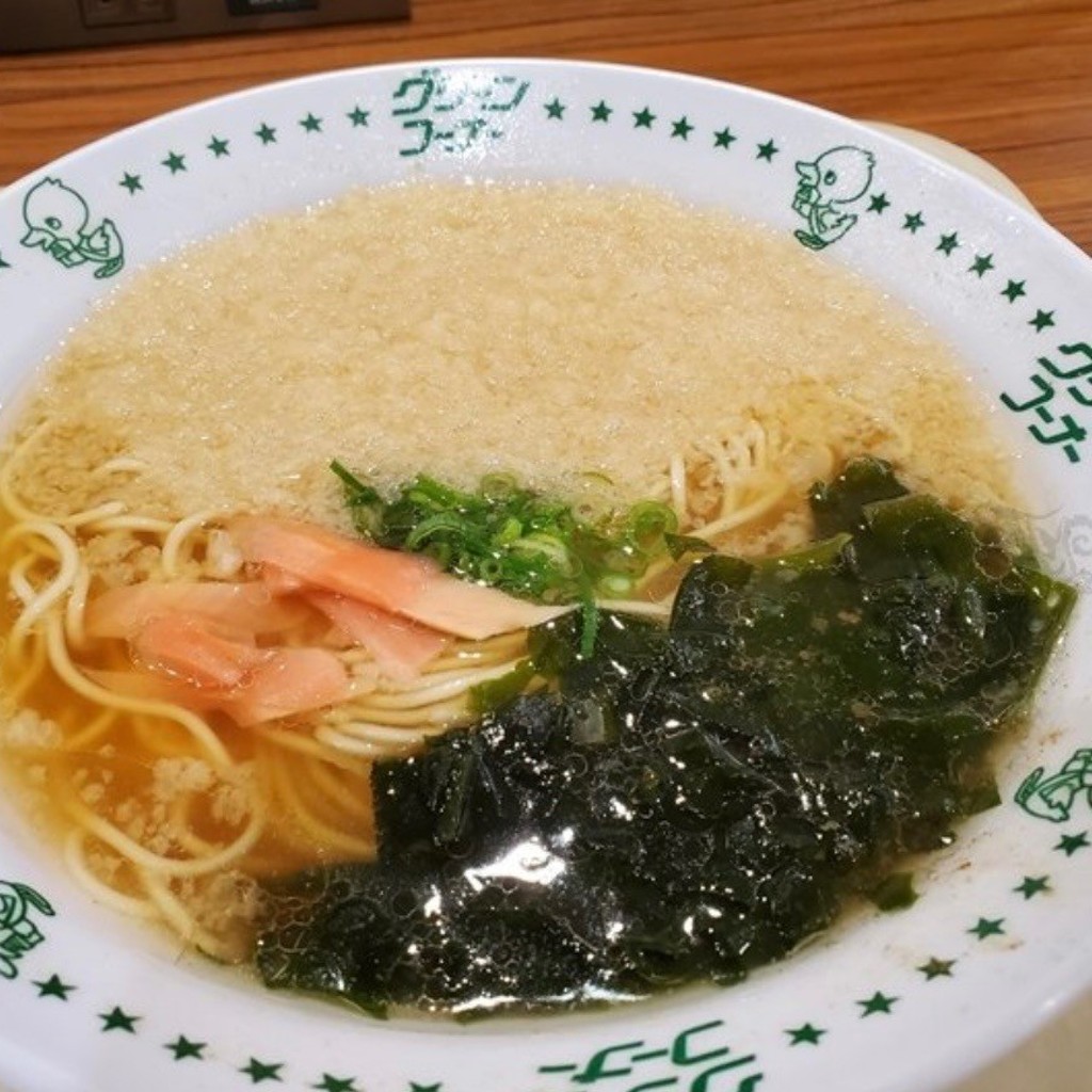 ユーザーが投稿したてんかけラーメンの写真 - 実際訪問したユーザーが直接撮影して投稿したラーメン / つけ麺グリーンコーナー イオンモール和歌山の写真