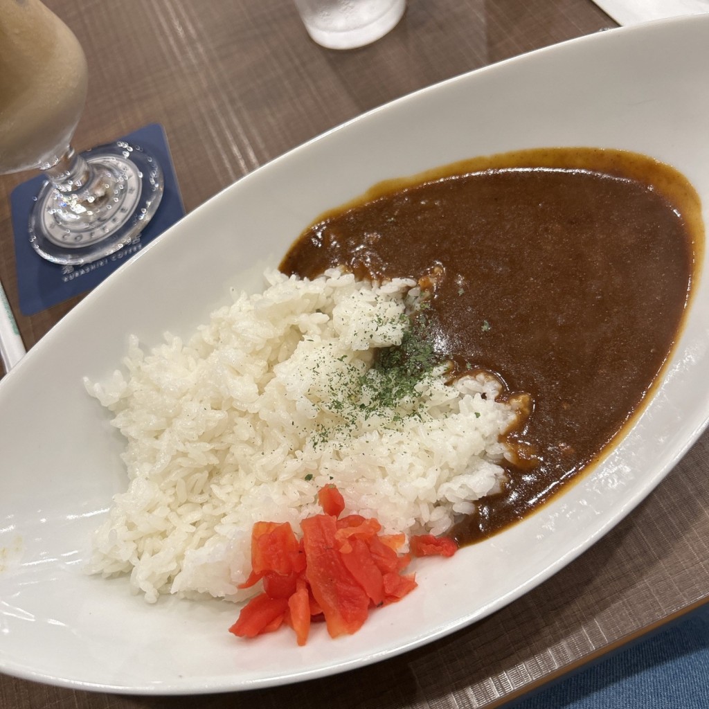 ユーザーが投稿したカレーランチの写真 - 実際訪問したユーザーが直接撮影して投稿した赤羽西カフェ倉式珈琲店 イトーヨーカドー赤羽店の写真