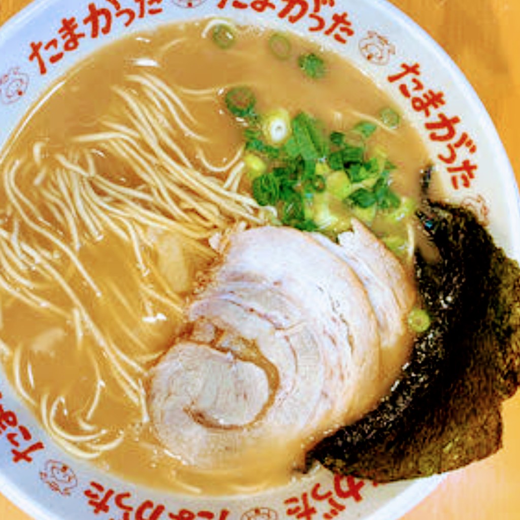 ユーザーが投稿したとんこつラーメンの写真 - 実際訪問したユーザーが直接撮影して投稿した南幸ラーメン / つけ麺たまがった 横浜駅西口店の写真