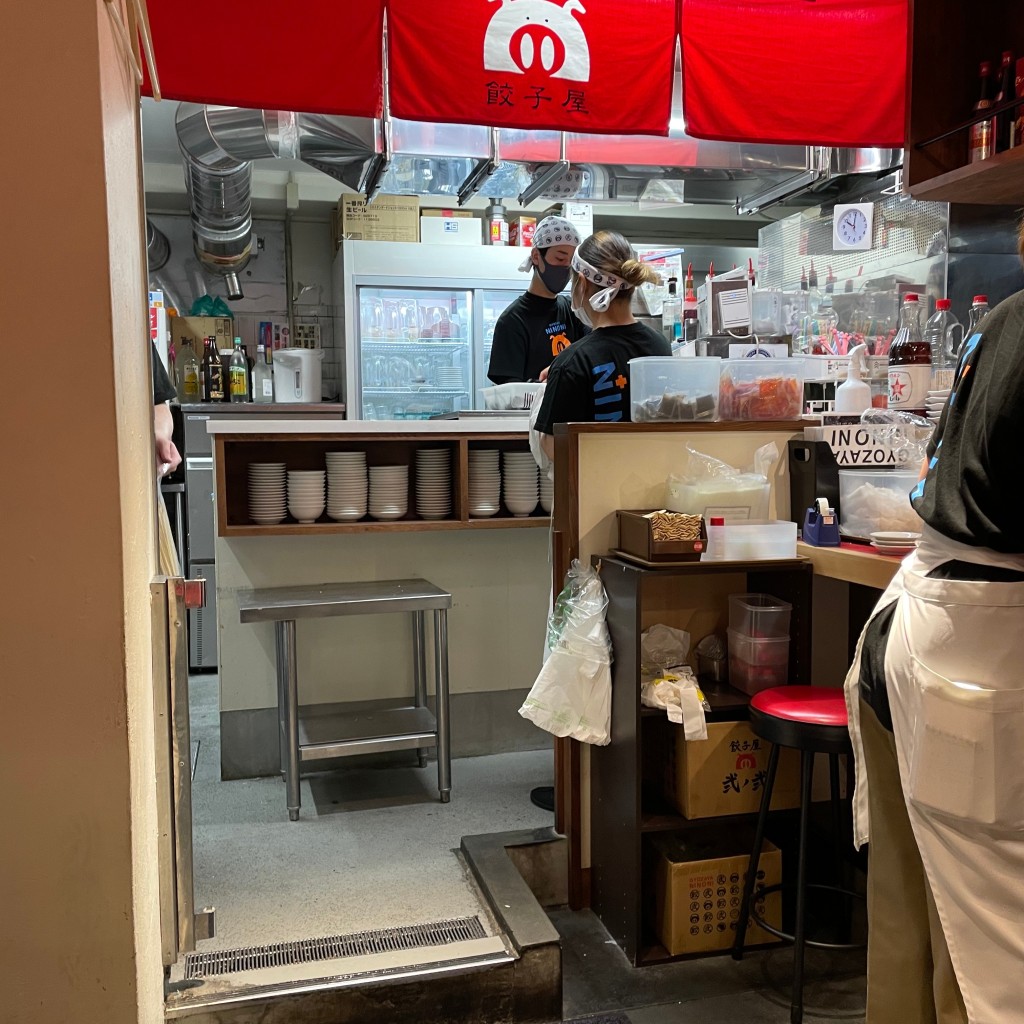 実際訪問したユーザーが直接撮影して投稿した薬院ラーメン / つけ麺餃子 弐の弍 薬院店の写真