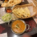 サービスランチ - 実際訪問したユーザーが直接撮影して投稿した松葉町インドカレーインド・ネパール料理 タァバン 北柏店の写真のメニュー情報