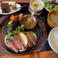 お肉のランチ - 実際訪問したユーザーが直接撮影して投稿した田中島町その他飲食店茶屋 草木万里野 伊勢崎店の写真のメニュー情報