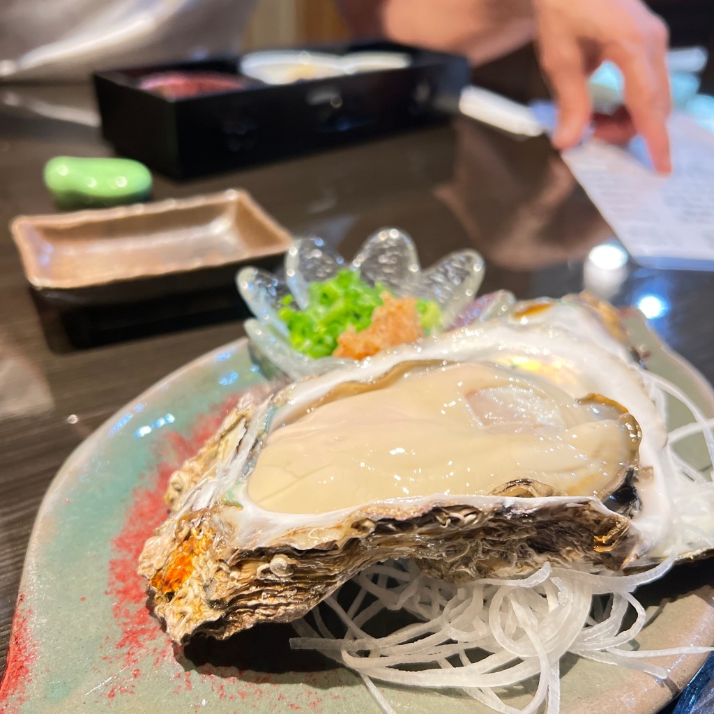 ユーザーが投稿した岩かきの写真 - 実際訪問したユーザーが直接撮影して投稿した南濃町上野河戸和食 / 日本料理やっちろの写真