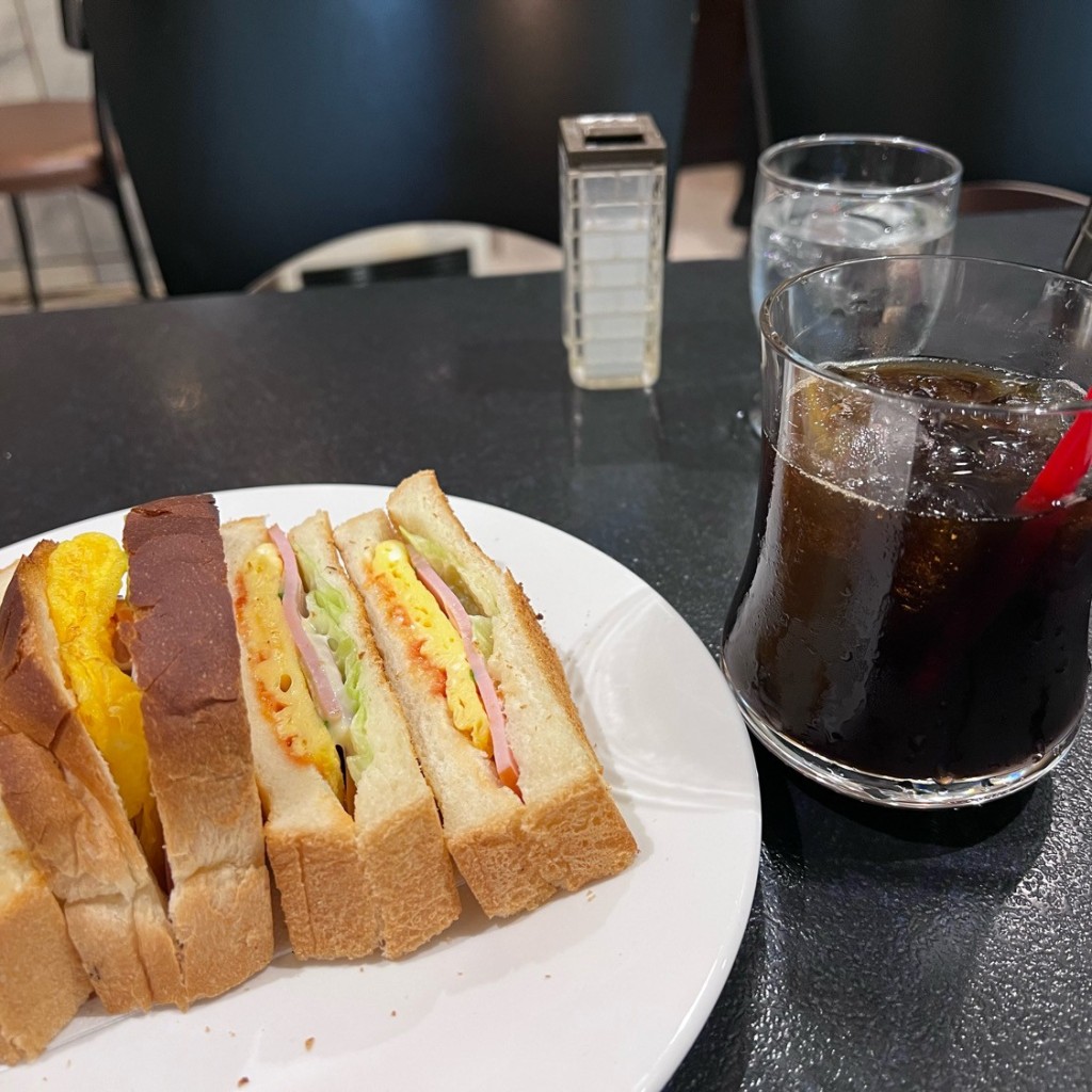 ユーザーが投稿したトーストの写真 - 実際訪問したユーザーが直接撮影して投稿した角田町喫茶店ドリヤードの写真