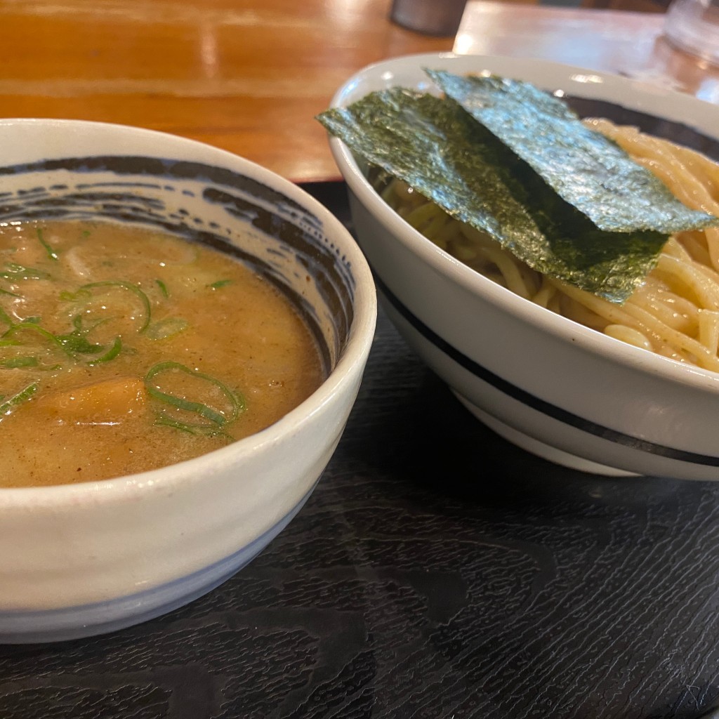 きょやぴblogさんが投稿した住吉ラーメン / つけ麺のお店二男坊 second 豚骨つけ麺 あんど、の写真