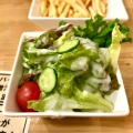 サラダ - 実際訪問したユーザーが直接撮影して投稿した蒲田ステーキジャンボステーキはらぺこやの写真のメニュー情報
