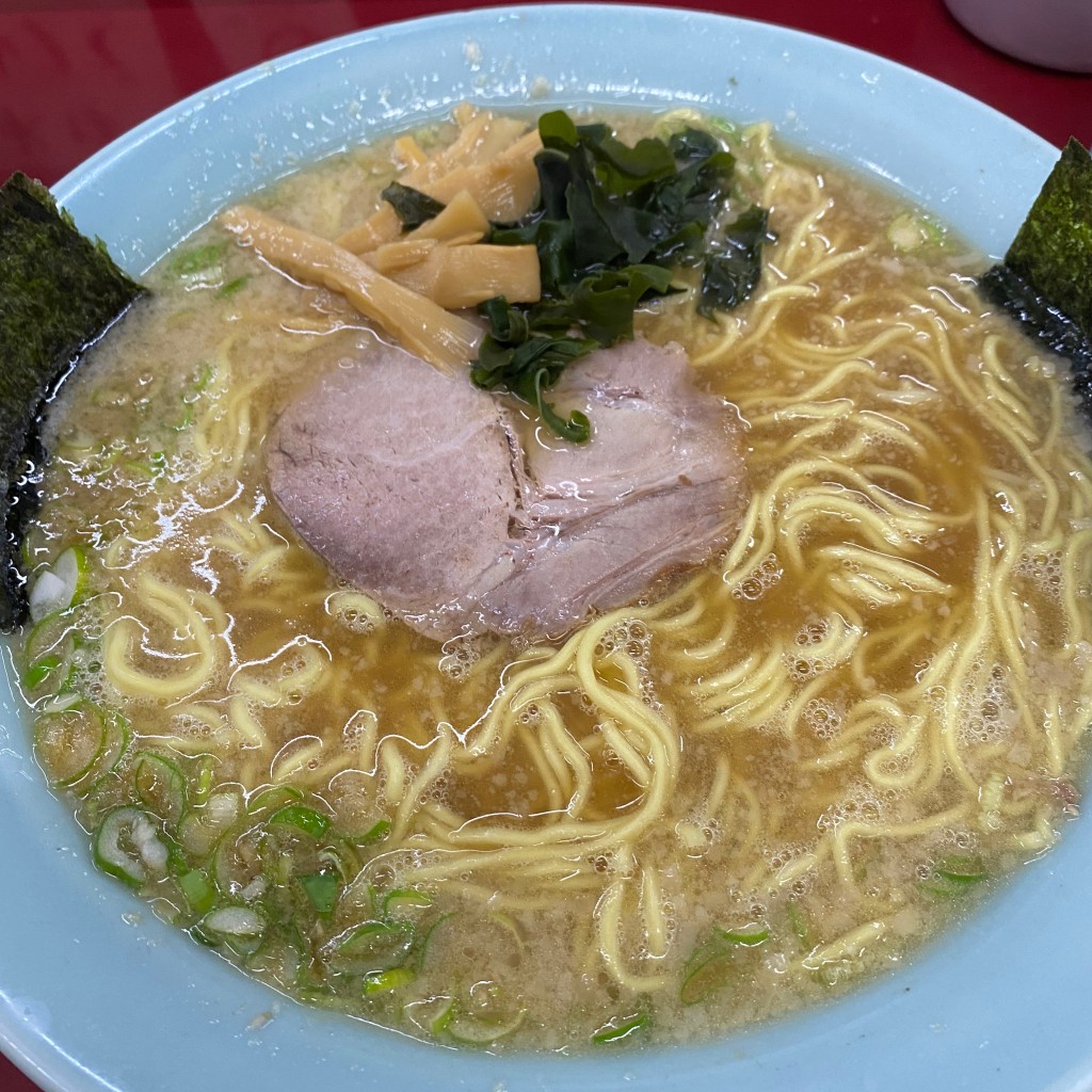 ユーザーが投稿したラーメン中 半ネギライスの写真 - 実際訪問したユーザーが直接撮影して投稿した東港ラーメン / つけ麺東港ラーメンショップの写真