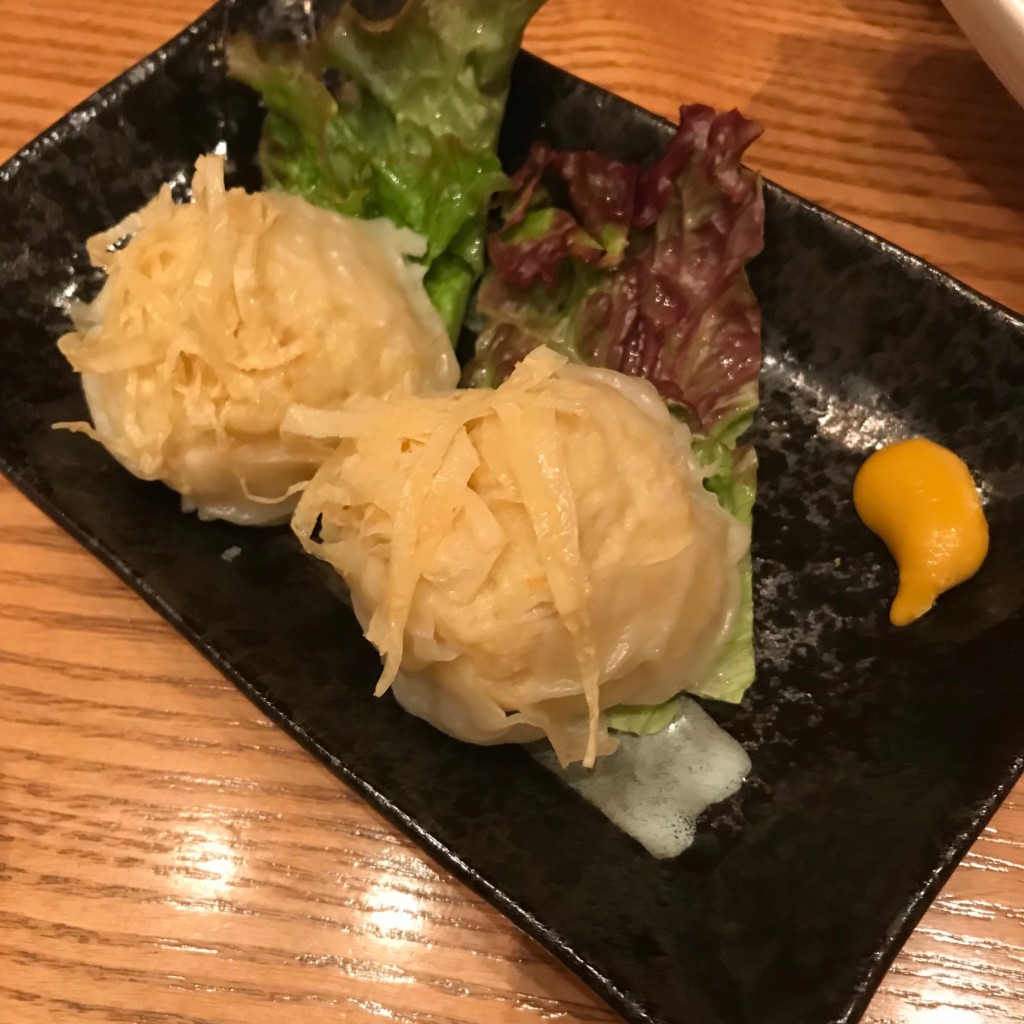 ユーザーが投稿した豆腐しゅうまいの写真 - 実際訪問したユーザーが直接撮影して投稿した大深町和食 / 日本料理和食 たちばな グランフロント大阪の写真