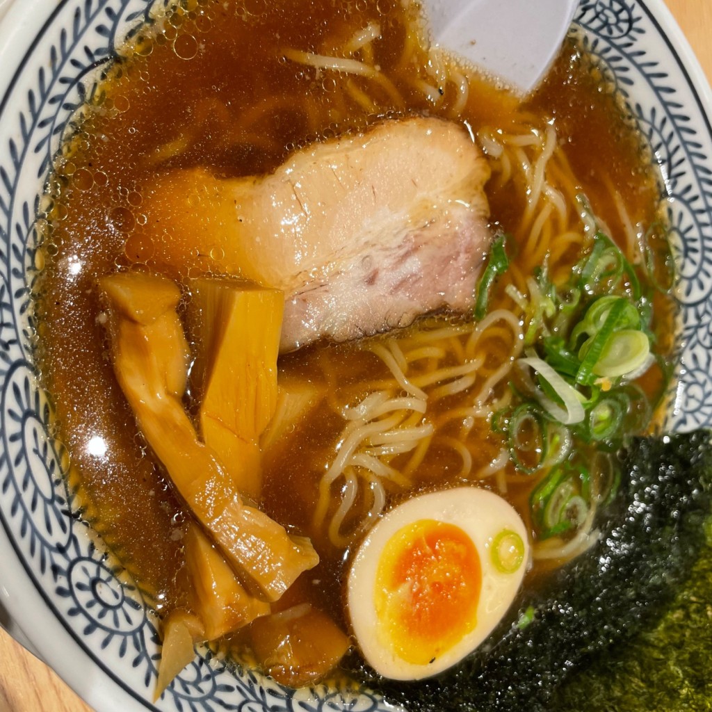 ユーザーが投稿した熟成醤油ラーメンの写真 - 実際訪問したユーザーが直接撮影して投稿した大堤ラーメン専門店丸源ラーメン 古河店の写真