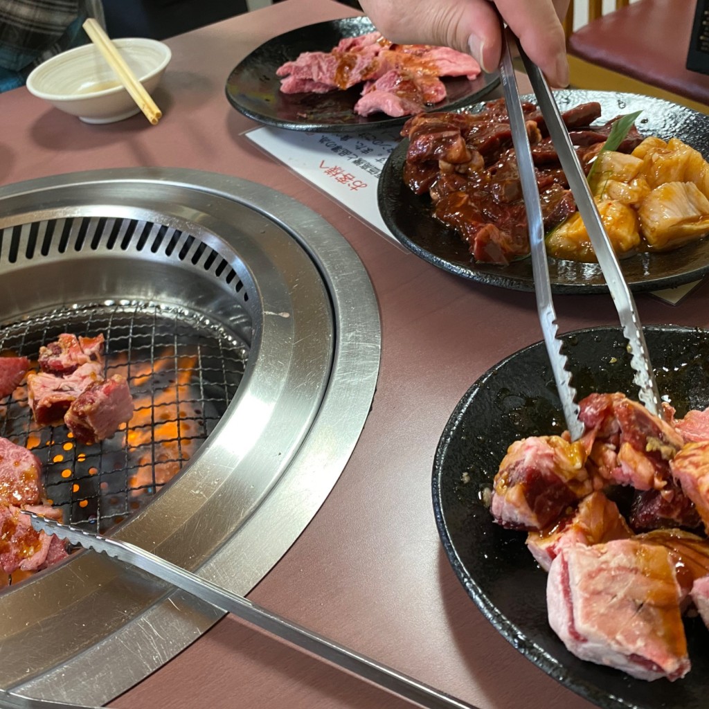 ユーザーが投稿した中落ちカルビの写真 - 実際訪問したユーザーが直接撮影して投稿した東郷町焼肉焼肉の牛太 本店の写真