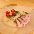鮮魚のカルパッチョ - 実際訪問したユーザーが直接撮影して投稿した成城イタリアンTANTO TANTO 成城コルティ店の写真のメニュー情報