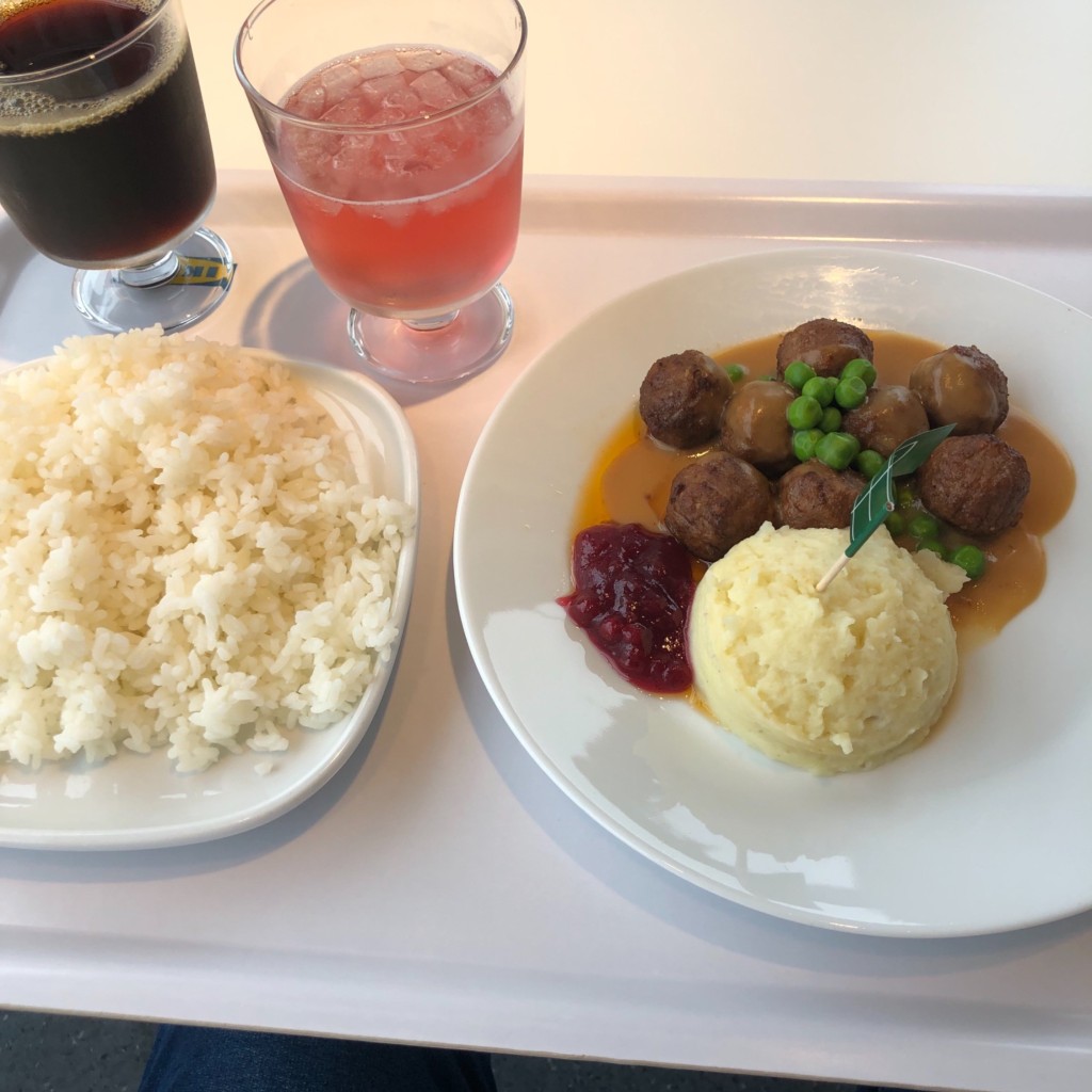 ユーザーが投稿したプラントボールマッシュポテト/リンゴの写真 - 実際訪問したユーザーが直接撮影して投稿した鶴町西洋料理IKEA レストラン&カフェ 鶴浜店の写真