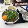 牛丼 並 ネギ玉子 - 実際訪問したユーザーが直接撮影して投稿した福池牛丼吉野家 第2環状線笹原店の写真のメニュー情報