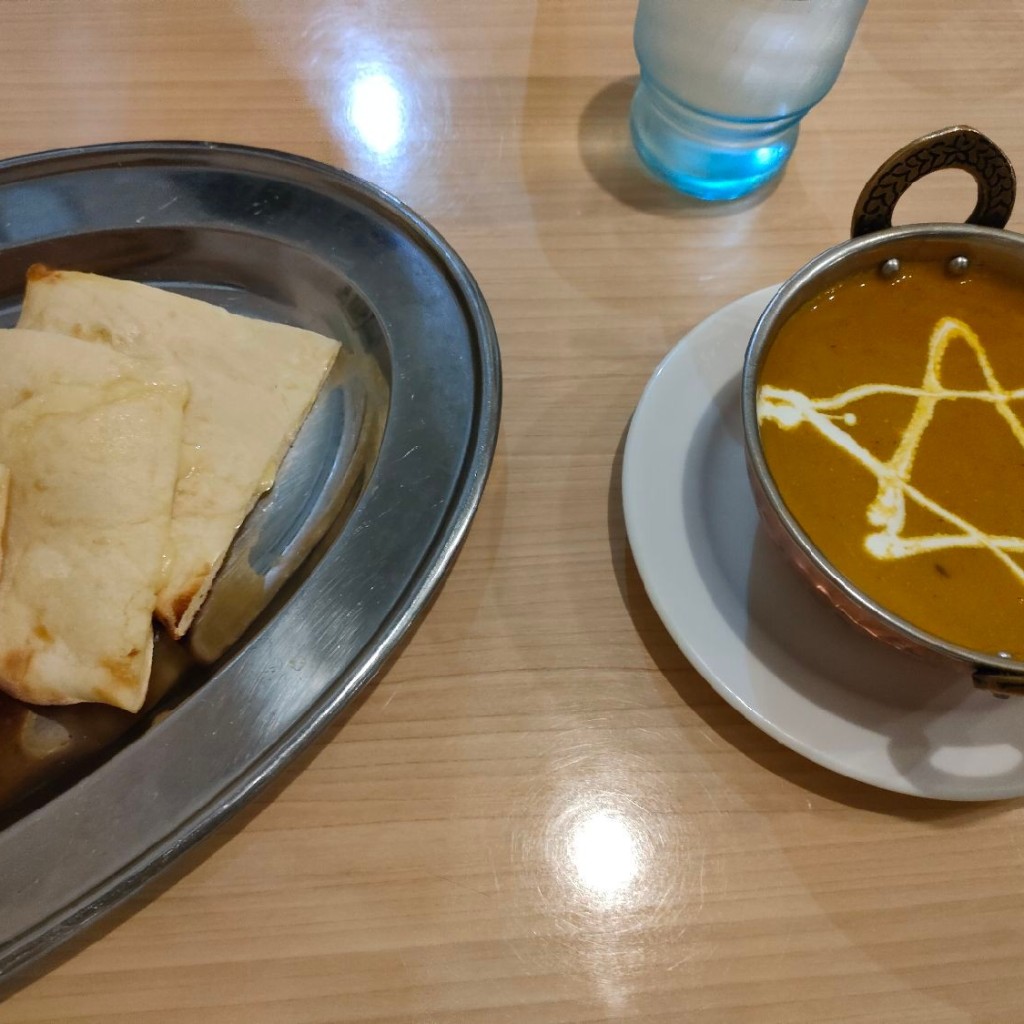 ユーザーが投稿したチキンカレーの写真 - 実際訪問したユーザーが直接撮影して投稿した西巣鴨インド料理ナバディップの写真