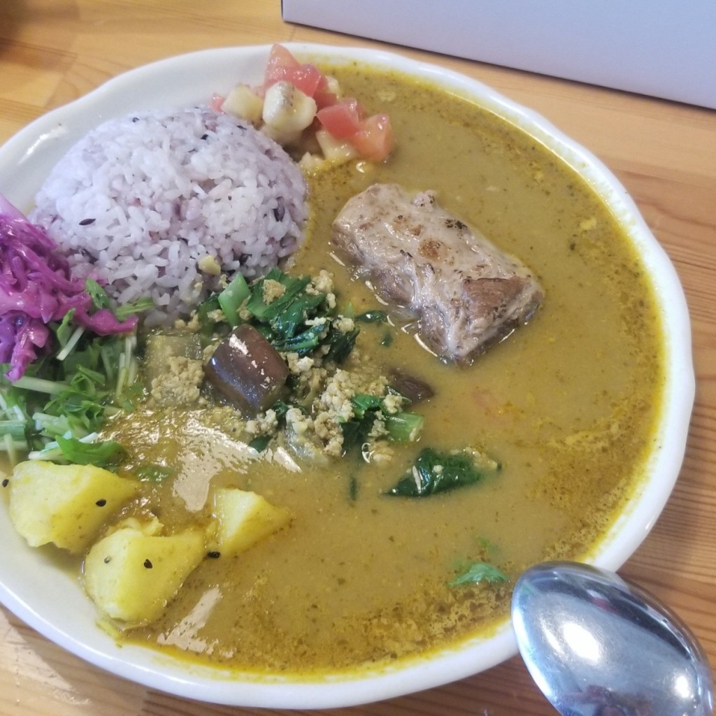 実際訪問したユーザーが直接撮影して投稿した伊敷カレー伊場カレー IVA curryの写真