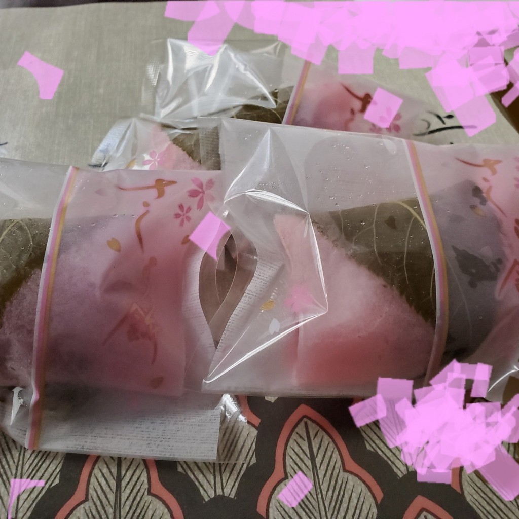 ユーザーが投稿した桜餅の写真 - 実際訪問したユーザーが直接撮影して投稿した松葉町和菓子季の菓 こだまの写真
