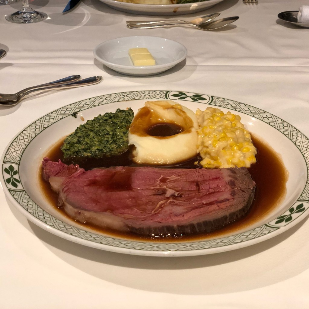 ユーザーが投稿したChristmas Premium Lunchの写真 - 実際訪問したユーザーが直接撮影して投稿した梅田肉料理ロウリーズ・ザ・プライムリブ 大阪の写真
