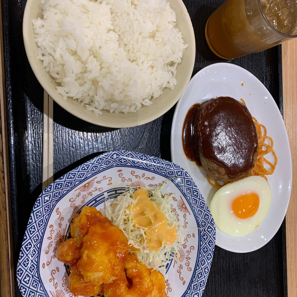 ユーザーが投稿したハンバーグの写真 - 実際訪問したユーザーが直接撮影して投稿した沢田和食 / 日本料理いも膳 藤井寺店の写真