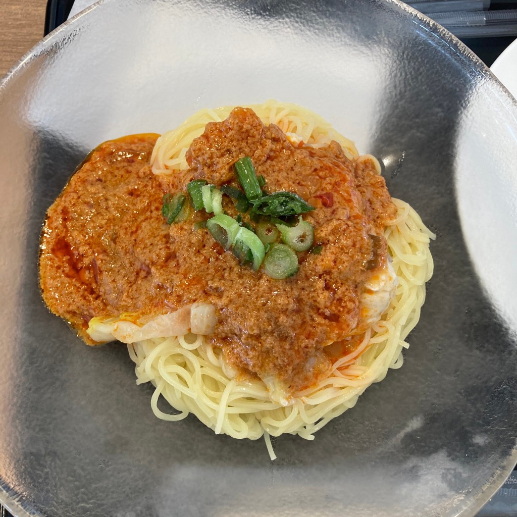 ユーザーが投稿した汁そばLunchセット茶Lunchセットの写真 - 実際訪問したユーザーが直接撮影して投稿した長嶺南ドーナツミスタードーナツ 日赤通りショップの写真