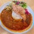 桜島カレーセット - 実際訪問したユーザーが直接撮影して投稿した桜島横山町カフェMINATO CAFEの写真のメニュー情報