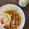 実際訪問したユーザーが直接撮影して投稿した水釜カフェMORNING WORKS Pancake&Coffeeの写真