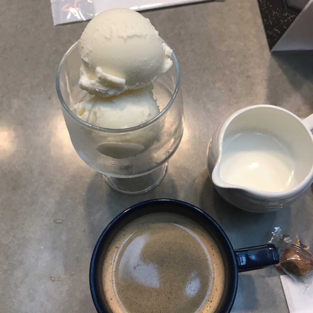 ユーザーが投稿したミルクアイスの写真 - 実際訪問したユーザーが直接撮影して投稿したみなとみらい西洋料理タカナシミルクレストランの写真