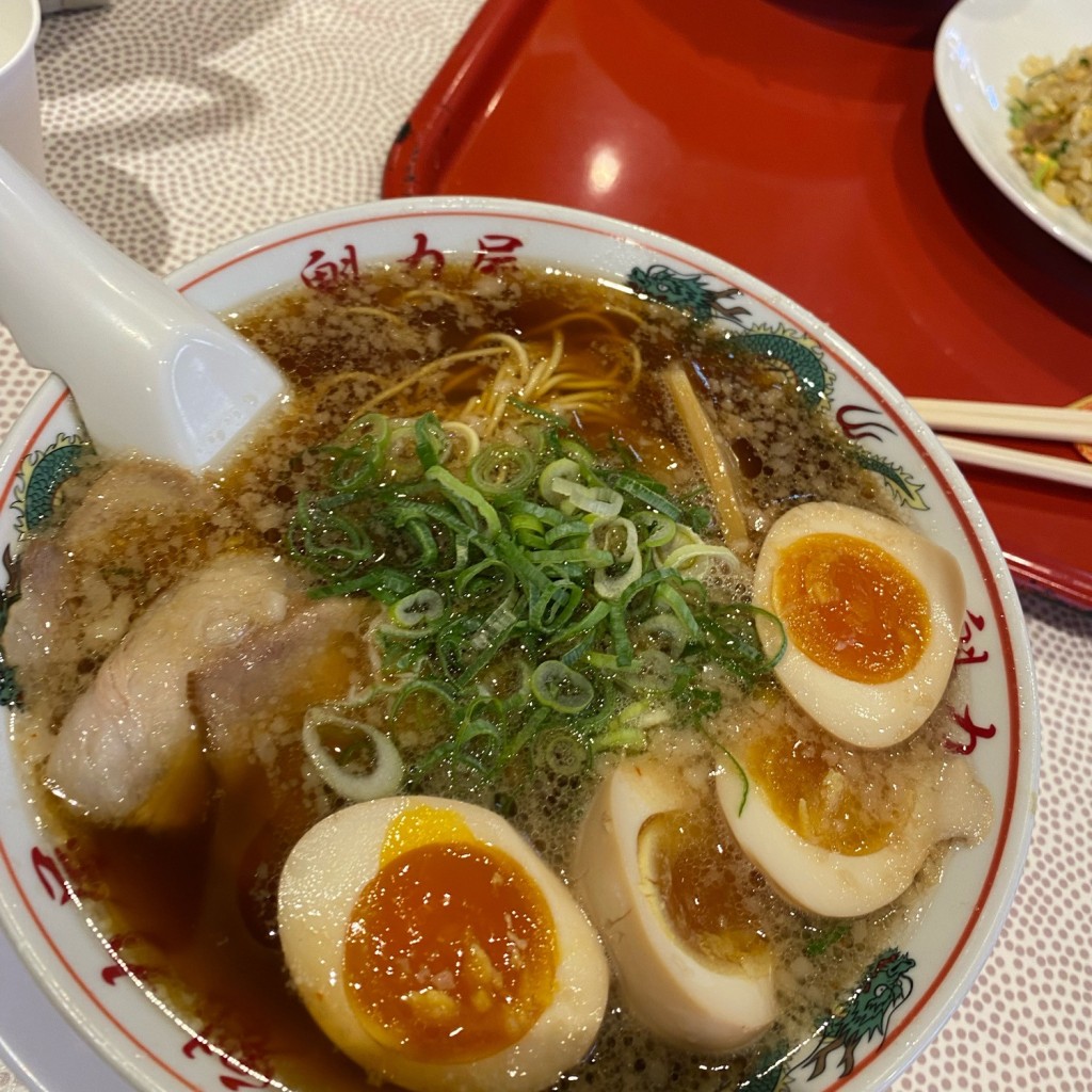 ユーザーが投稿した醤油九条ねぎラーメンの写真 - 実際訪問したユーザーが直接撮影して投稿した二方町ラーメン専門店ラーメン魁力屋 mozoワンダーシティ店の写真