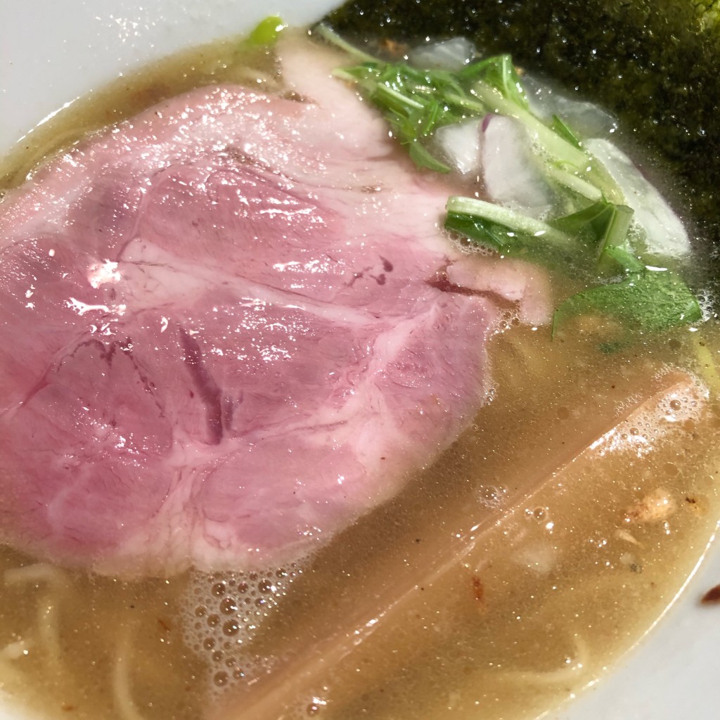 ユーザーが投稿した鶏白湯ラーメンの写真 - 実際訪問したユーザーが直接撮影して投稿した朱雀正会町ラーメン専門店拳ラーメンの写真