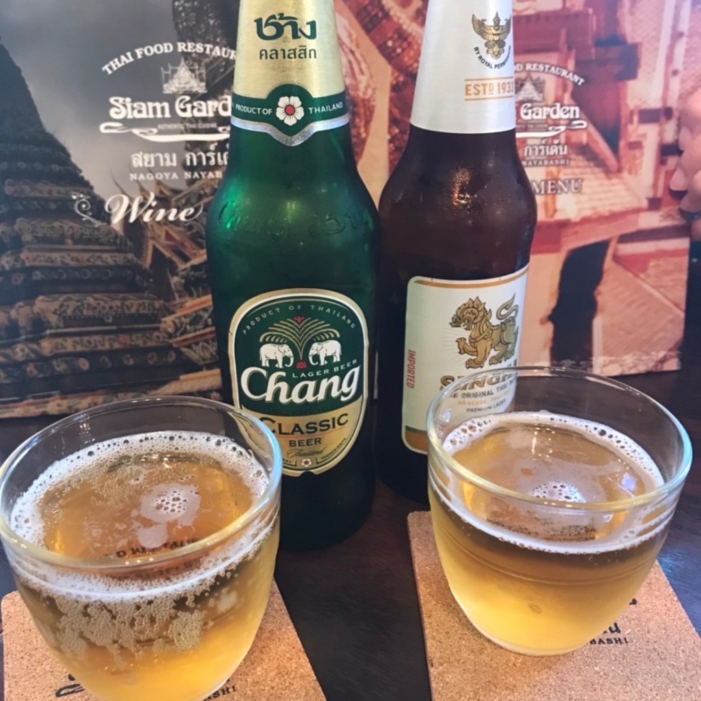 ユーザーが投稿したシンハービールの写真 - 実際訪問したユーザーが直接撮影して投稿した錦タイ料理サイアムガーデンの写真